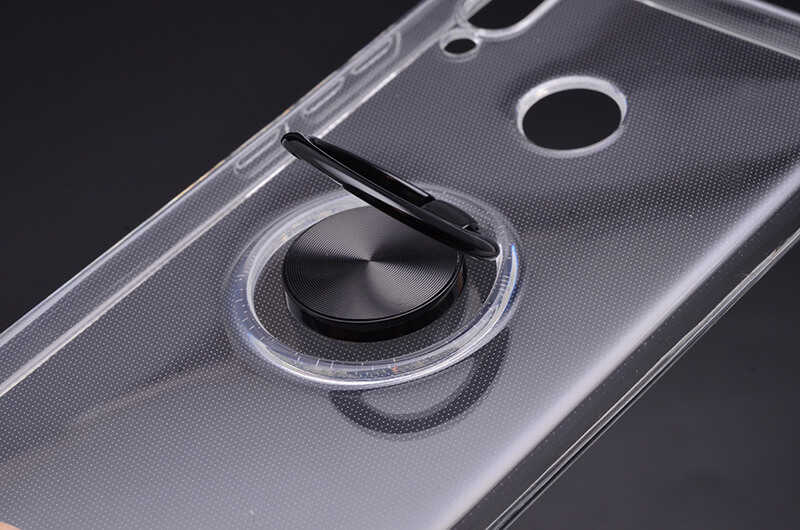 Huawei P20 Lite Kılıf Zore Les Silikon Mavi