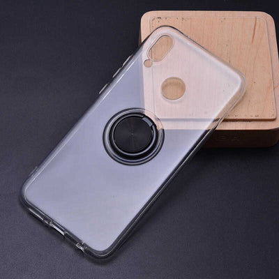 Huawei P20 Lite Kılıf Zore Les Silikon Siyah