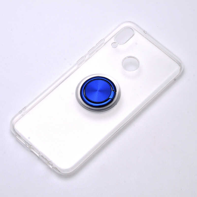 Huawei P20 Lite Kılıf Zore Les Silikon Siyah