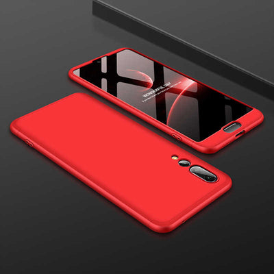 Huawei P20 Pro Kılıf Zore Ays Kapak Kırmızı