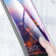 Huawei P20 Pro Zore Kenarları Kırılmaya Dayanıklı Cam Ekran Koruyucu Siyah