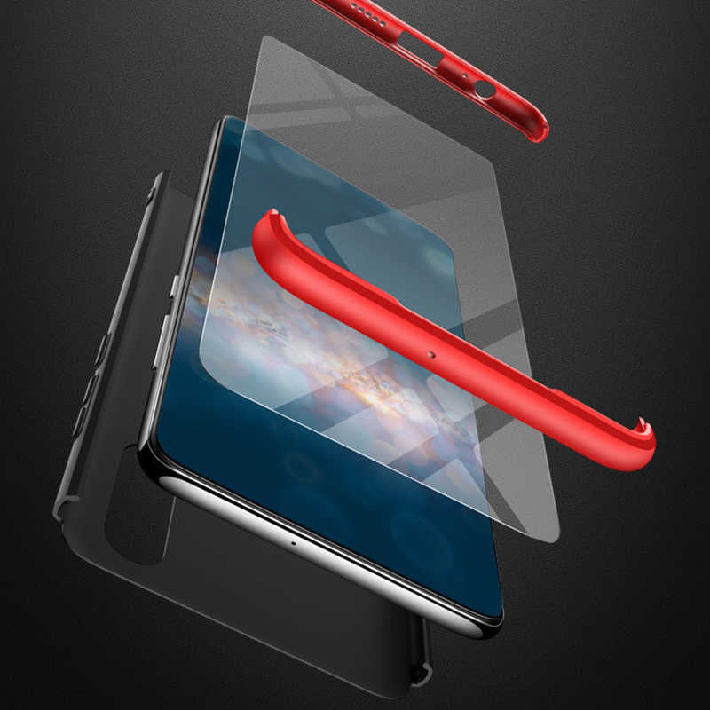 Huawei P30 Kılıf Zore Ays Kapak Siyah-Mavi