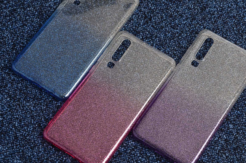 Huawei P30 Kılıf Zore Fogy Silikon Mavi