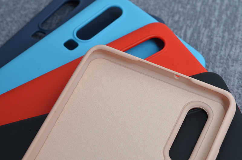 Huawei P30 Kılıf Zore İnci Silikon Kırmızı