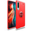 Huawei P30 Kılıf Zore Ravel Silikon Kapak Siyah-Rose Gold