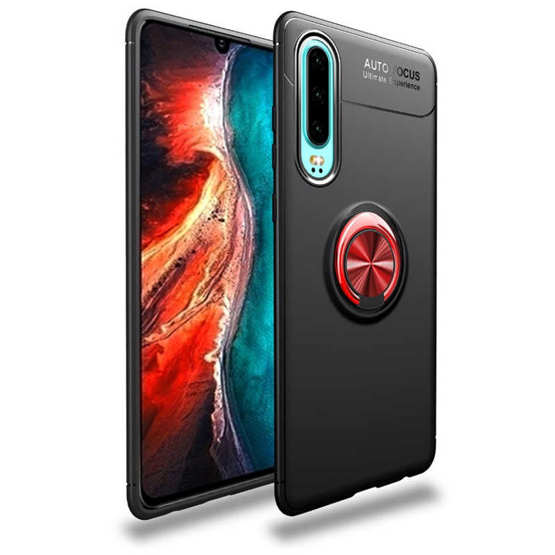 Huawei P30 Kılıf Zore Ravel Silikon Kapak Siyah