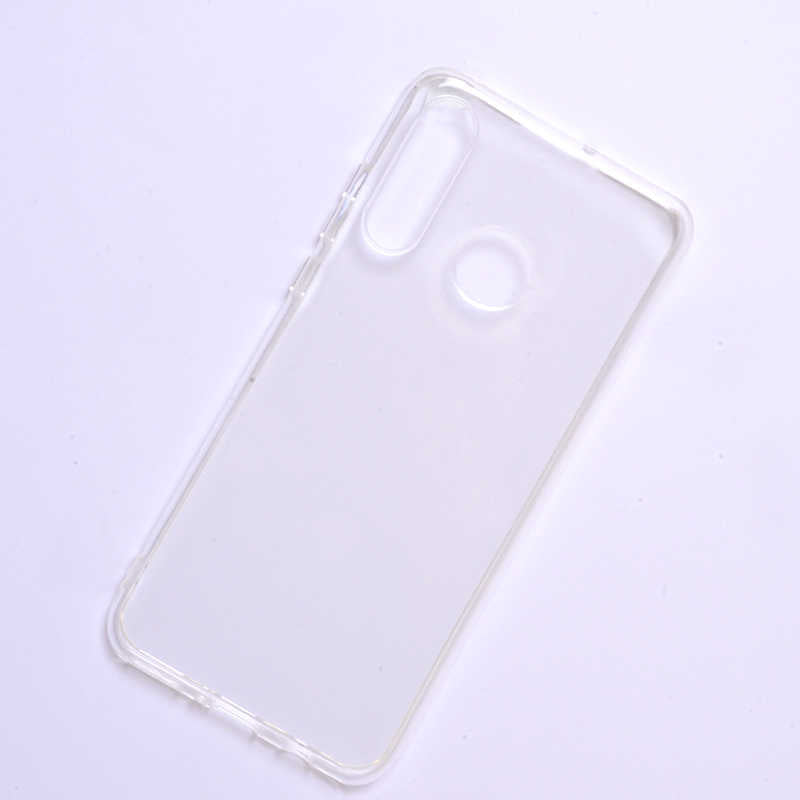 Huawei P30 Lite Kılıf Zore Süper Silikon Kapak Renksiz