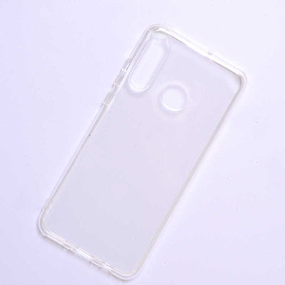 Huawei P30 Lite Kılıf Zore Süper Silikon Kapak Renksiz