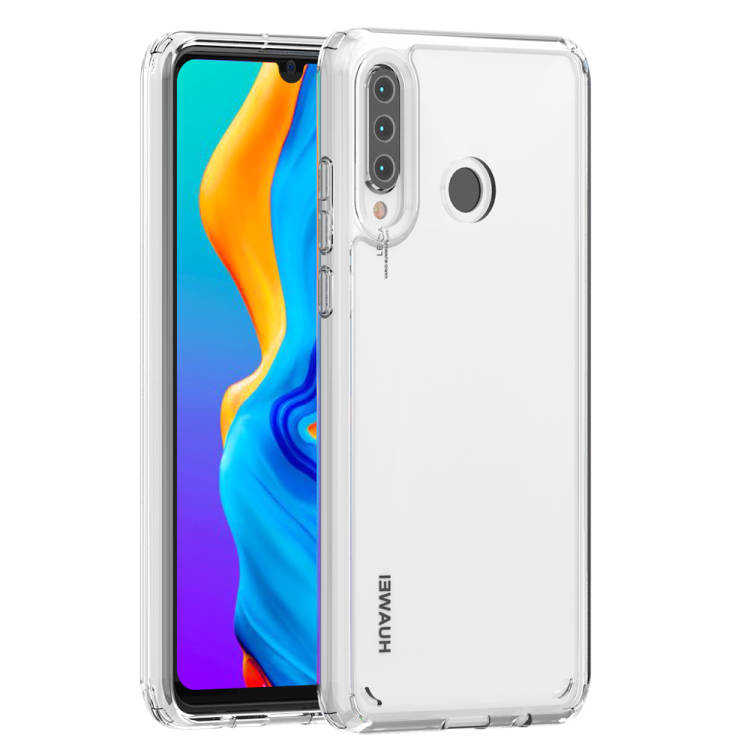 Huawei P30 Lite Kılıf Zore Coss Kapak Renksiz