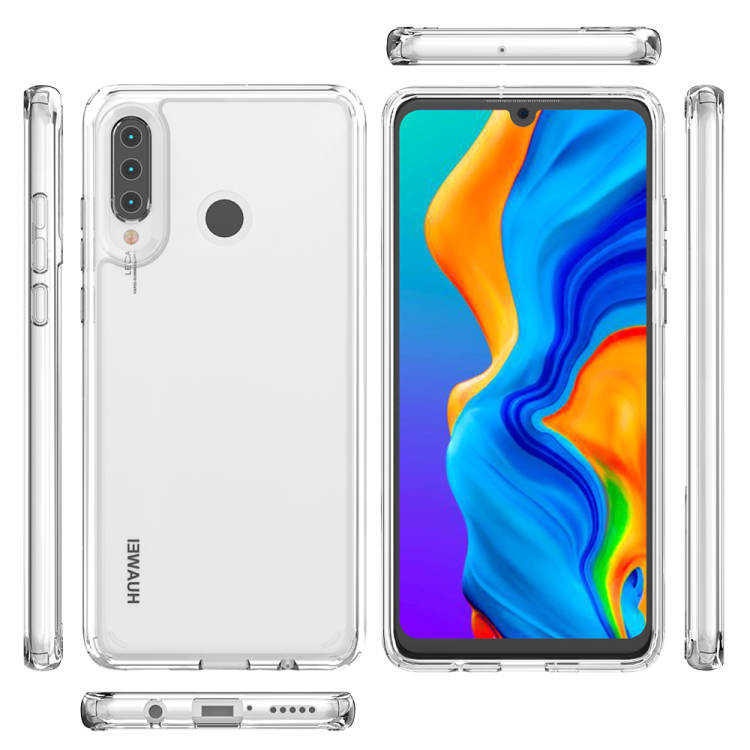 Huawei P30 Lite Kılıf Zore Coss Kapak Renksiz