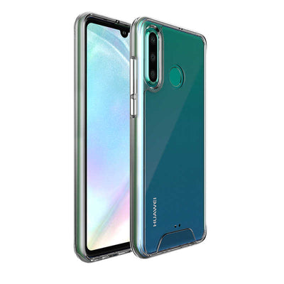 Huawei P30 Lite Kılıf Zore Gard Silikon Renksiz