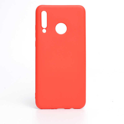 Huawei P30 Lite Kılıf Zore İnci Silikon Siyah