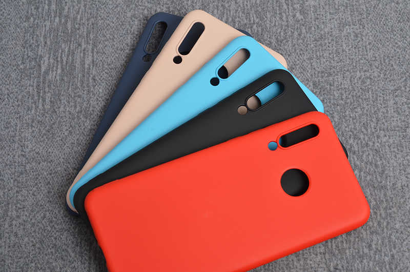 Huawei P30 Lite Kılıf Zore İnci Silikon Pembe