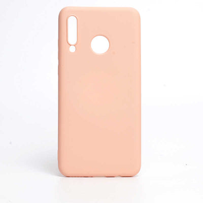 Huawei P30 Lite Kılıf Zore İnci Silikon Pembe