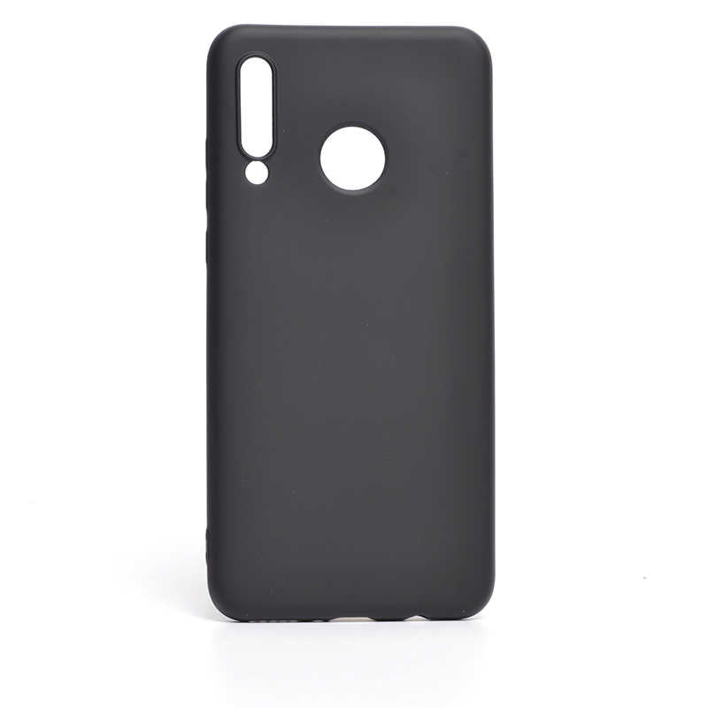 Huawei P30 Lite Kılıf Zore İnci Silikon Siyah