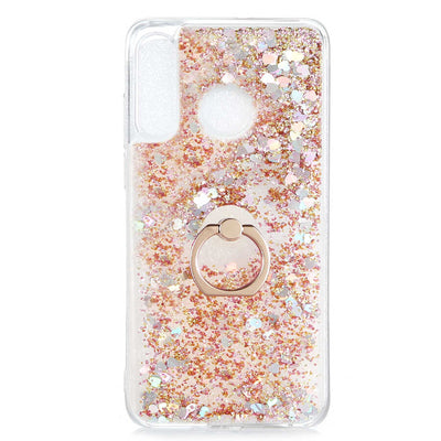 Huawei P30 Lite Kılıf Zore Milce Kapak Gold