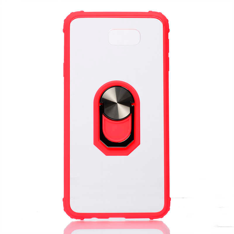 Galaxy J7 Prime Kılıf Zore Mola Kapak Kırmızı