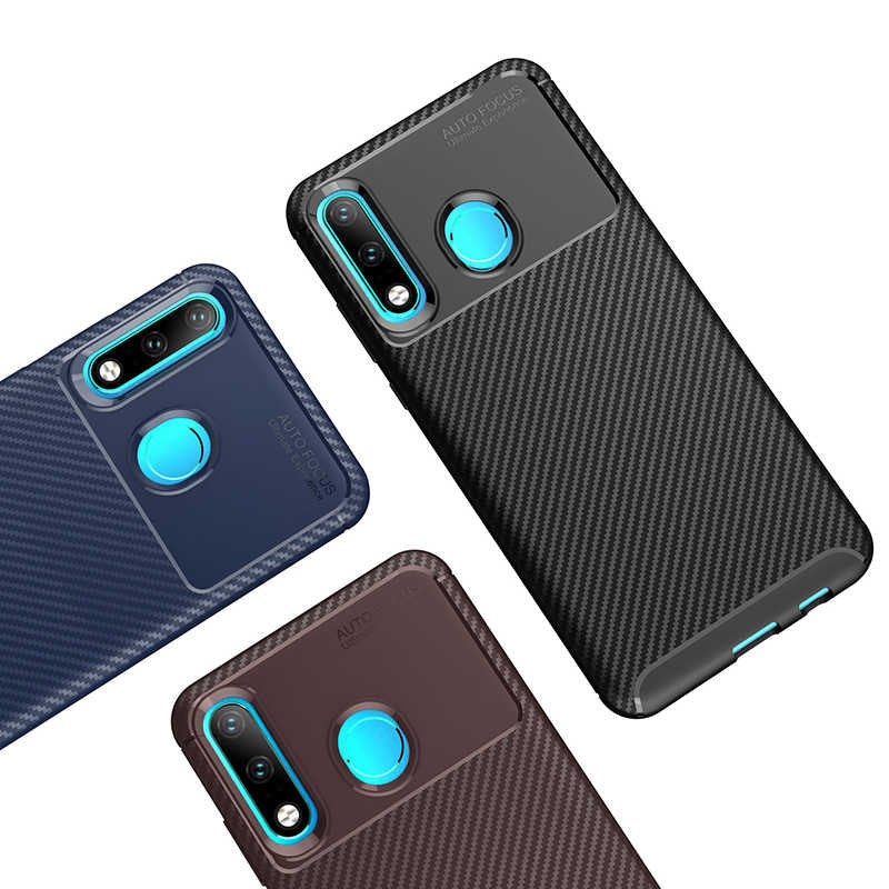 Huawei P30 Lite Kılıf Zore Negro Silikon Kapak Siyah