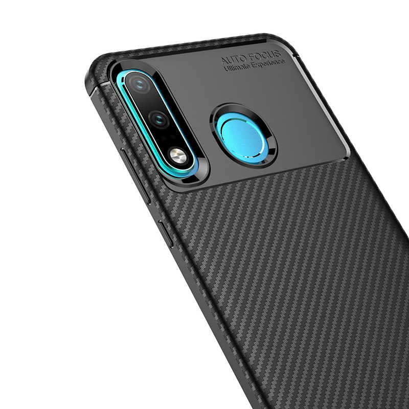 Huawei P30 Lite Kılıf Zore Negro Silikon Kapak Lacivert