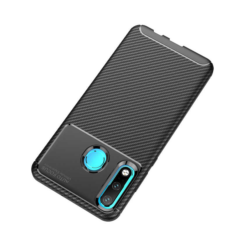 Huawei P30 Lite Kılıf Zore Negro Silikon Kapak Lacivert