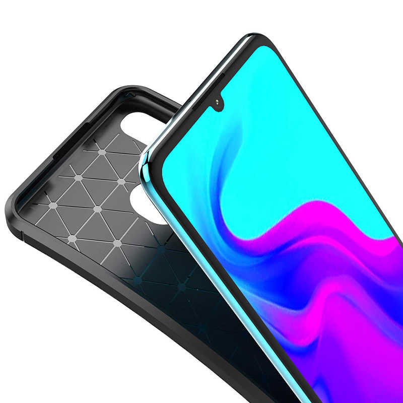 Huawei P30 Lite Kılıf Zore Negro Silikon Kapak Lacivert