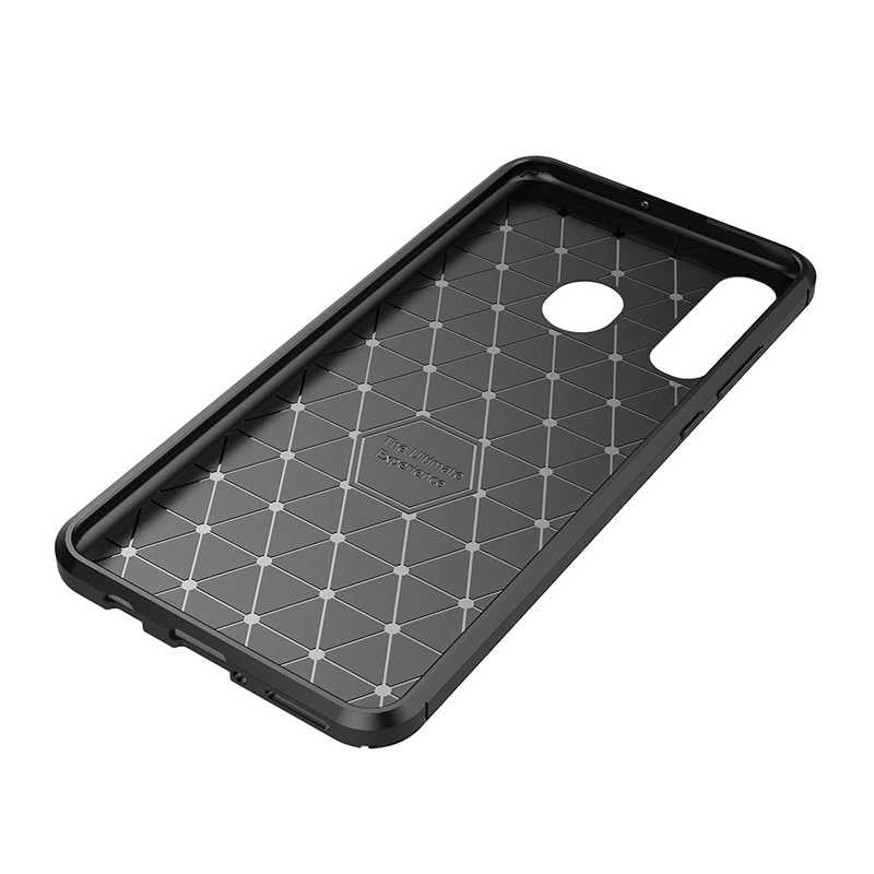 Huawei P30 Lite Kılıf Zore Negro Silikon Kapak Lacivert