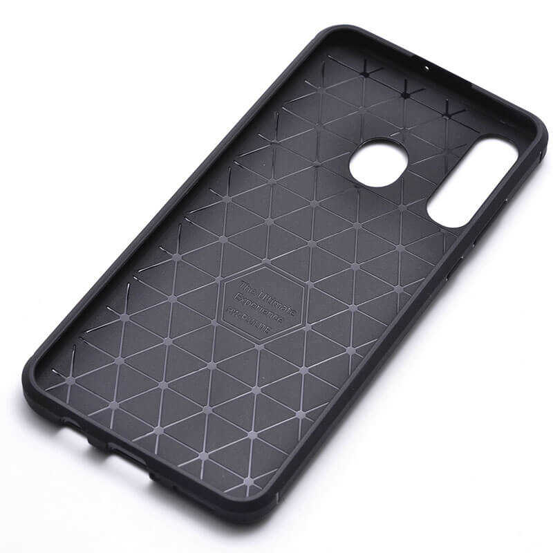 Huawei P30 Lite Kılıf Zore Negro Silikon Kapak Siyah