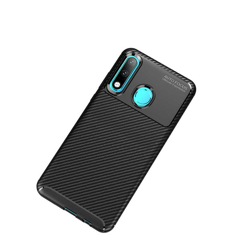 Huawei P30 Lite Kılıf Zore Negro Silikon Kapak Siyah