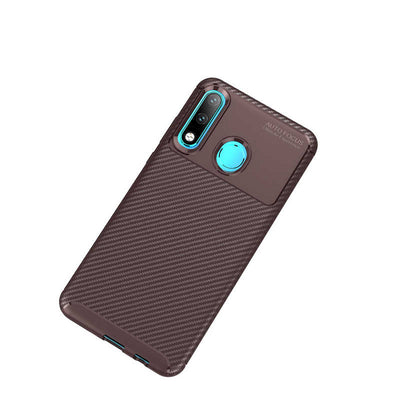 Huawei P30 Lite Kılıf Zore Negro Silikon Kapak Kahverengi