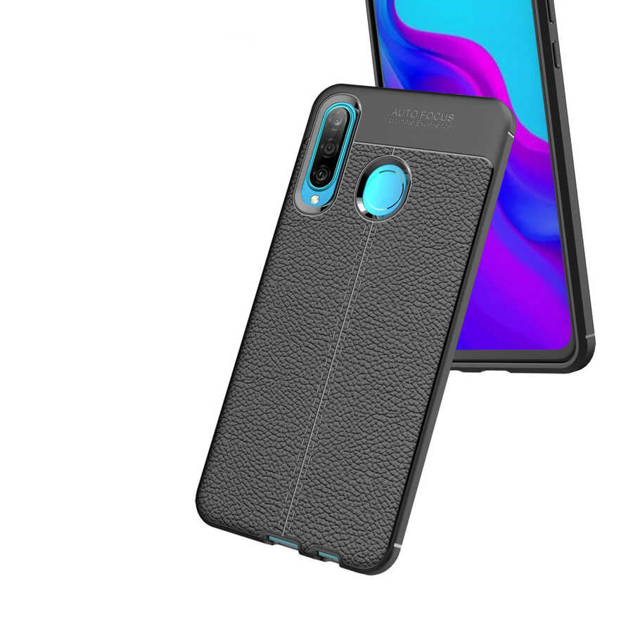 Huawei P30 Lite Kılıf Zore Niss Silikon Kapak Kırmızı