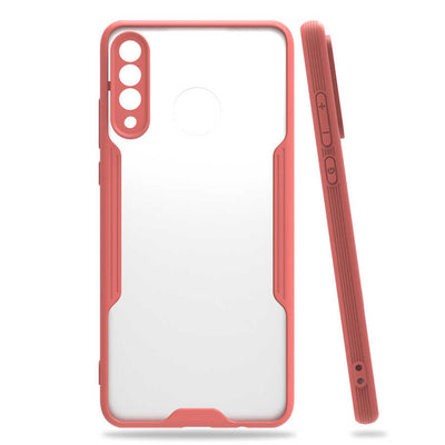 Huawei P30 Lite Kılıf Zore Parfe Kapak Pembe