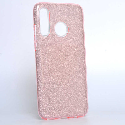 Huawei P30 Lite Kılıf Zore Shining Silikon Mor