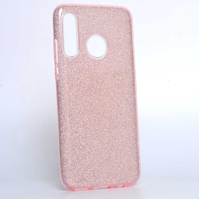 Huawei P30 Lite Kılıf Zore Shining Silikon Mavi