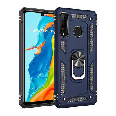 Huawei P30 Lite Kılıf Zore Vega Kapak Mavi