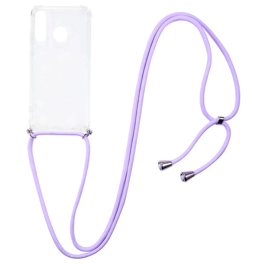 Huawei P30 Lite Kılıf Zore X-Rop Kapak Renksiz