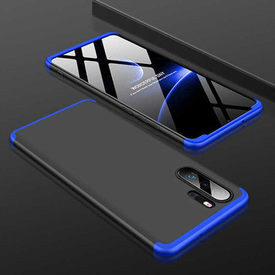 Huawei P30 Pro Kılıf Zore Ays Kapak Siyah-Mavi