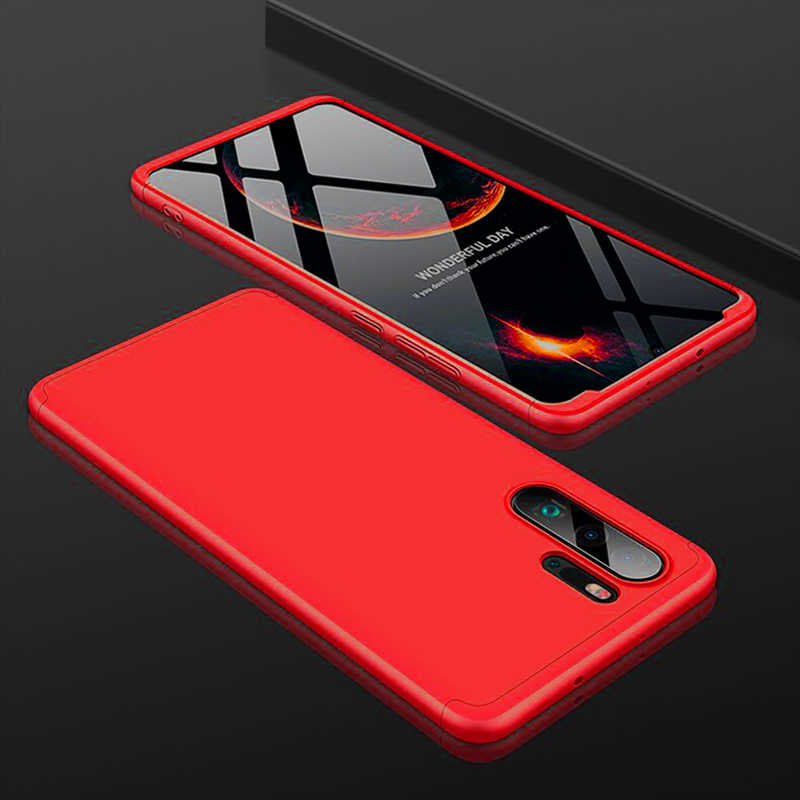 Huawei P30 Pro Kılıf Zore Ays Kapak Kırmızı