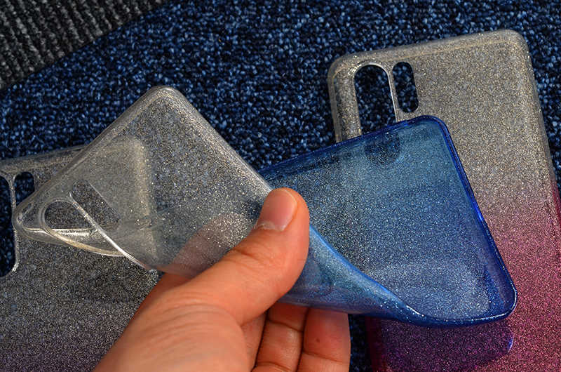 Huawei P30 Pro Kılıf Zore Fogy Silikon Mor