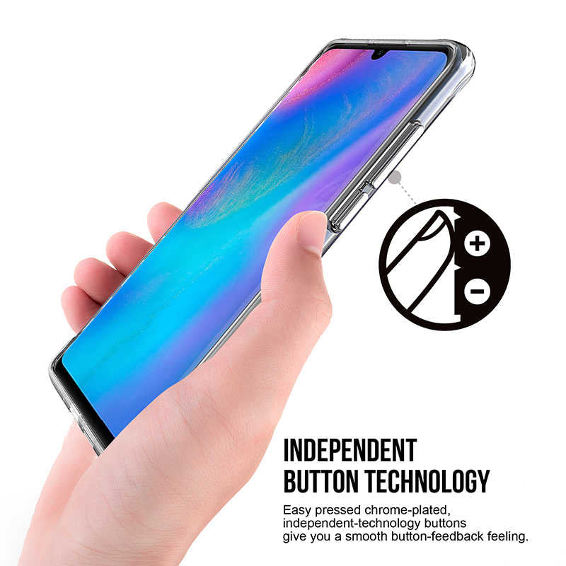 Huawei P30 Pro Kılıf Zore Gard Silikon Renksiz
