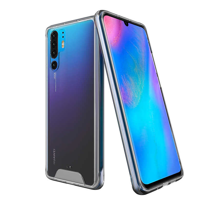 Huawei P30 Pro Kılıf Zore Gard Silikon Renksiz