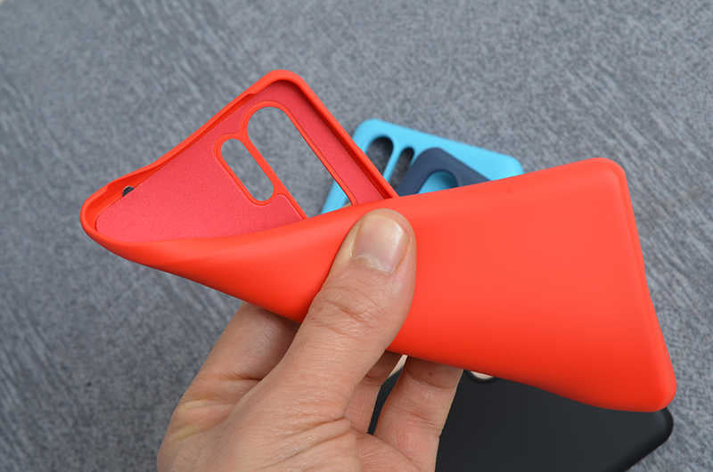 Huawei P30 Pro Kılıf Zore İnci Silikon Mavi Açık