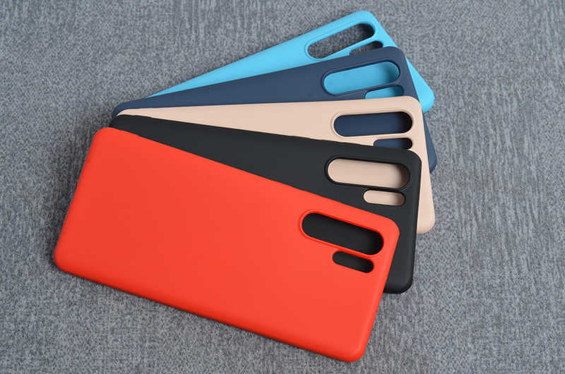 Huawei P30 Pro Kılıf Zore İnci Silikon Pembe