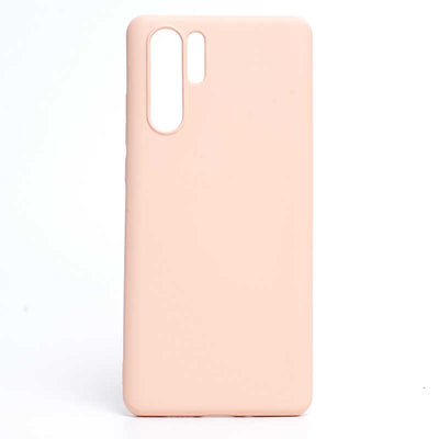 Huawei P30 Pro Kılıf Zore İnci Silikon Pembe