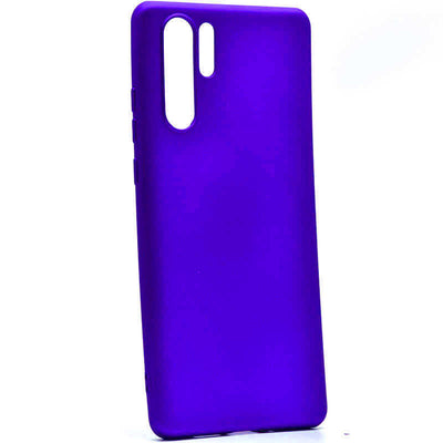 Huawei P30 Pro Kılıf Zore Premier Silikon Kapak Saks Mavi
