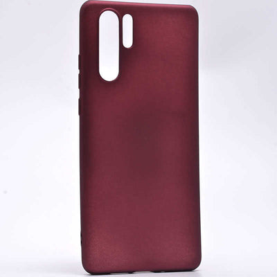 Huawei P30 Pro Kılıf Zore Premier Silikon Kapak Rose Gold