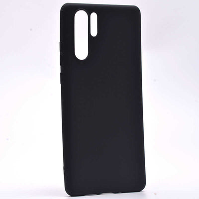 Huawei P30 Pro Kılıf Zore Premier Silikon Kapak Siyah