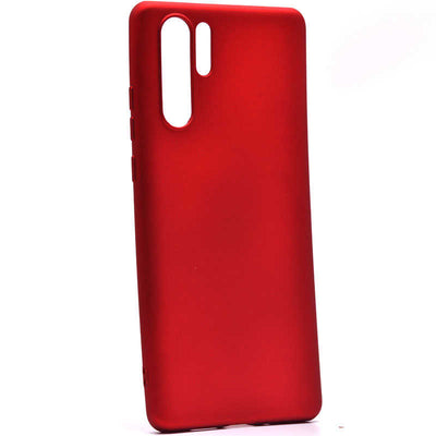 Huawei P30 Pro Kılıf Zore Premier Silikon Kapak Kırmızı