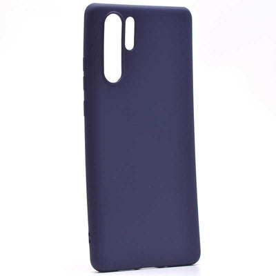 Huawei P30 Pro Kılıf Zore Premier Silikon Kapak Lacivert