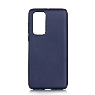 Huawei P40 Kılıf Zore Premier Silikon Kapak Lacivert