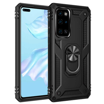 Huawei P40 Kılıf Zore Vega Kapak Siyah